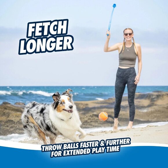 Chuckit! Classic Ball Launcher Fetch Pack 7-Piece Set Pet Dog Fetch Toy - Picture 6 of 7